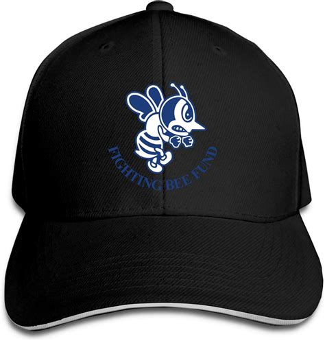 Amazon.com: Saint Ambrose University Logo Baseball Cap Adjustable Sandwich Cap Unisex Black ...