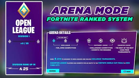 Fortnite Battle Royale – How to Play Arena Mode? - In One Blog