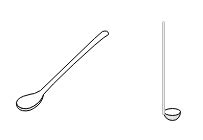 Spatula Laboratory Apparatus Drawing