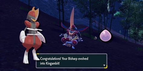 Pokemon Scarlet & Violet: How to Evolve Bisharp into Kingambit