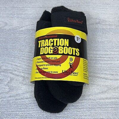 Ultra Paws Dog Boots Traction for Snow & Indoor Use Weather Anti-Slip ...