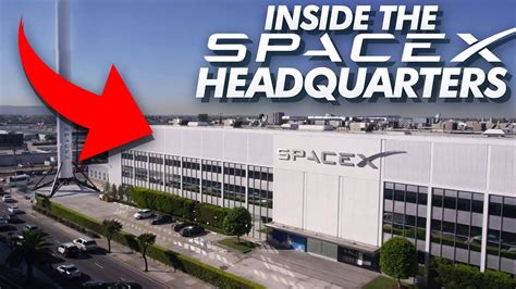 SpaceX: See Inside Elon Musk's Futuristic Headquarters - YouTube