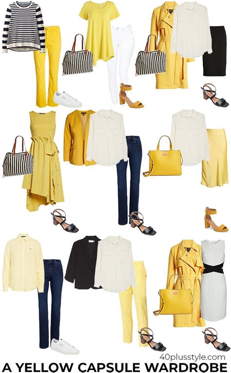 How to wear yellow - different ways and color combinations | Yellow top outfit, Yellow outfit ...