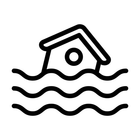 Flood Icon Design 10748152 Vector Art at Vecteezy