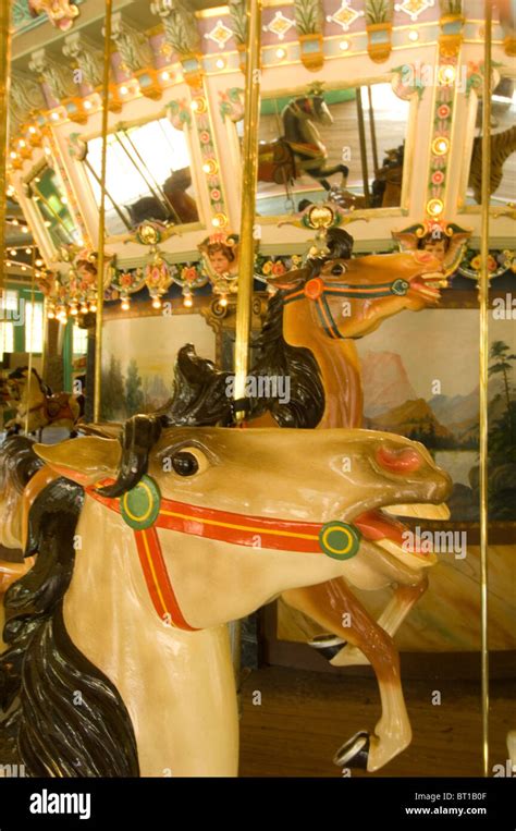 Carousel at Glen Echo Park, Montgomery County, MD Stock Photo - Alamy