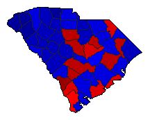 2020 Presidential General Election Results - South Carolina