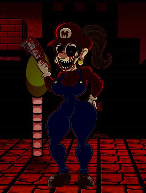 Mario' Madness Genderswap #1 - Mario.EXE by MrDrEZQ on DeviantArt