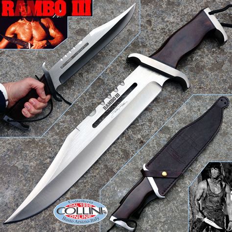 Master Cutlery, Knife Rambo III with Sylvester Stallone signature