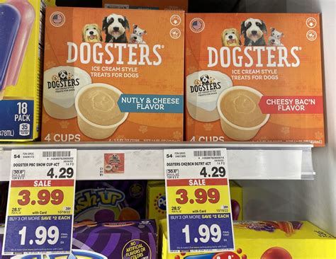 Dogsters Ice Cream Style Dog Treats ONLY $1.99! - Kroger Krazy