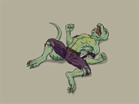 The Lizard Muscled Transformation by xMonsterGirlsHideout on DeviantArt