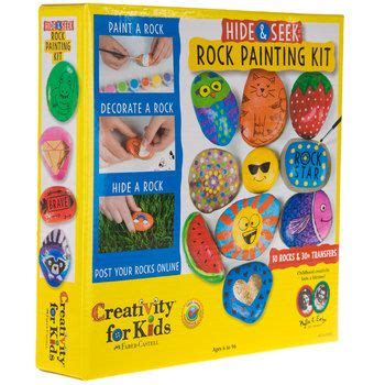 Hide & Seek Rock Painting Kit | Hobby Lobby | 683599 | Arts and crafts for kids, Craft kits ...