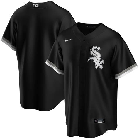 Chicago White Sox Nike Alternate Replica Team Jersey - Black - Walmart ...