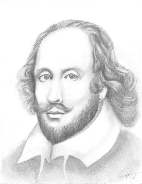 William Shakespeare Sketch at PaintingValley.com | Explore collection ...