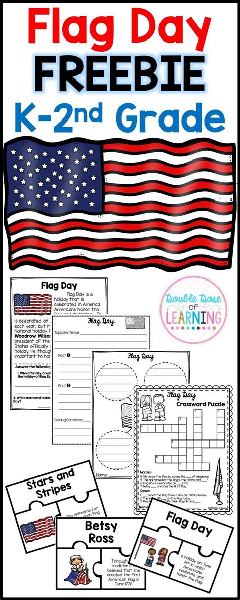 Flag Day Research Unit for K-2nd Grade! | Reading comprehension, Special education classroom ...