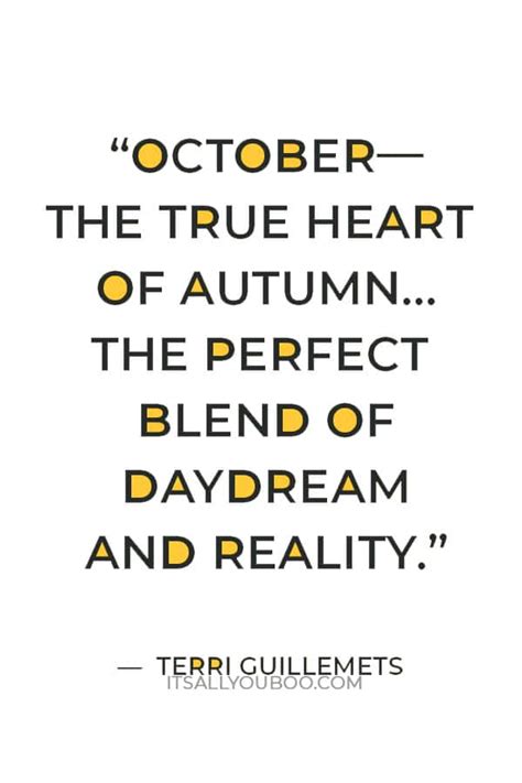 72 Inspirational Happy October Quotes and Sayings