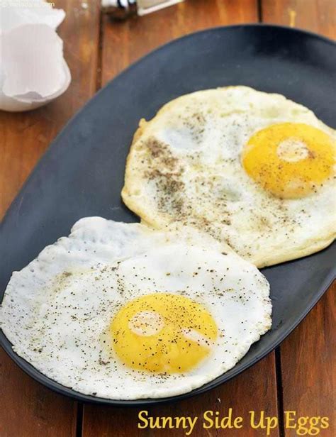 Sunny Side Up Eggs, Breakfast Recipe