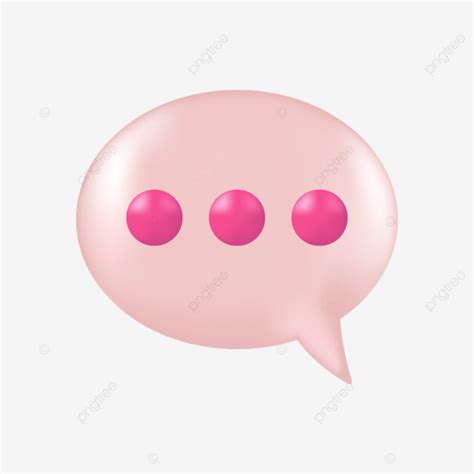 Chat Bubble Social Media 3d Icon, 3d Icon, Social Media, Bubble Chat ...