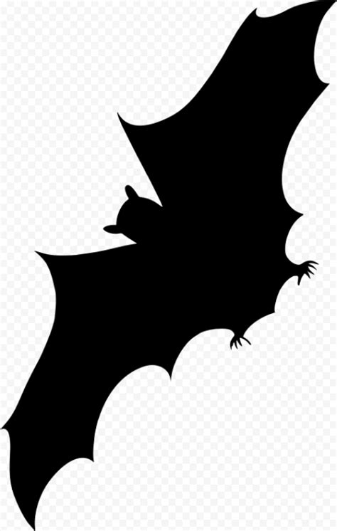 Black Vampire Bat Halloween Silhouette | Citypng