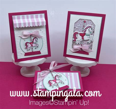 Carousel Horses - Stampin' Gala