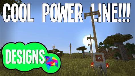 Minecraft - Redstone Power Line - YouTube