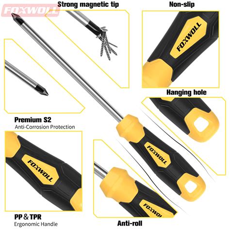 Torx Screwdriver T20 x 100mm Screwdriver Bulk - FOXWOLL