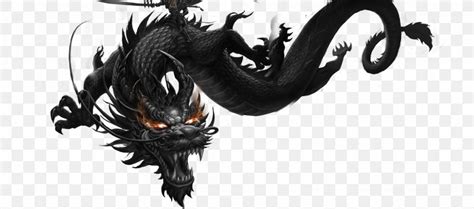 Chinese Dragon Ink Wyvern, PNG, 1920x850px, China, Baidu, Black And ...