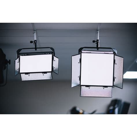 Drop Ceiling Mount Studio Chromakey Light Kit with 1x1 Softlight Panel ...