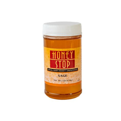 Sage Honey 1lb - Honey Stop Official