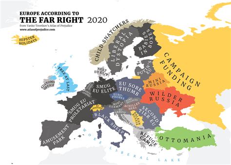 Europe According to the Far Right — Alphadesigner in 2023 | Europe map ...