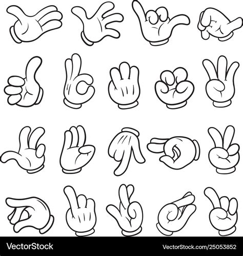 How To Draw Cartoon Hands - Officercontract1