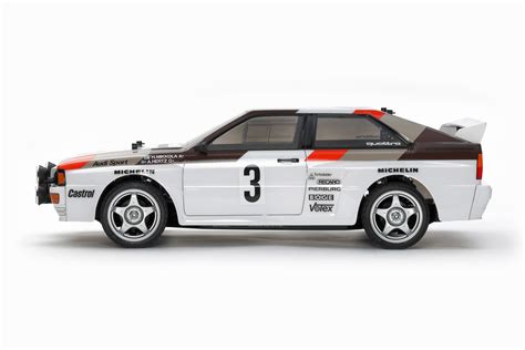 1/10 RC Audi Quattro A2 Rally Car Kit, w/ TT-02 Chassis - Canada Hobbies