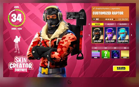 A Fortnite Skin Creator Concept : FortNiteBR