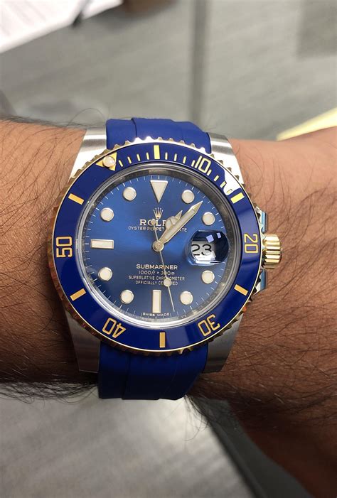 Rubber B strap! : r/rolex