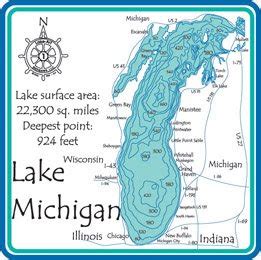 Lake Michigan Contour Map | Draw A Topographic Map