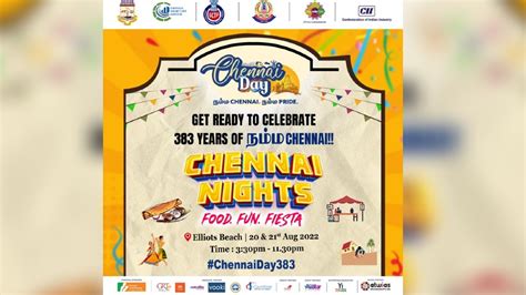 Chennai day celebrations in Elliott's Beach