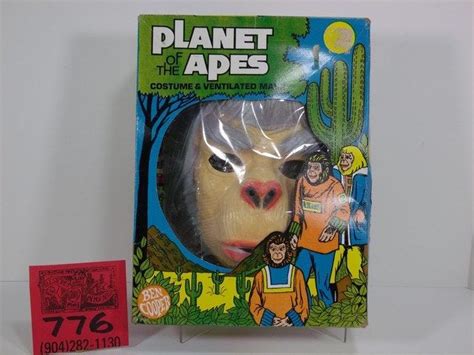 1970's Ben Cooper Planet of the Apes Halloween Costume and - Etsy ...