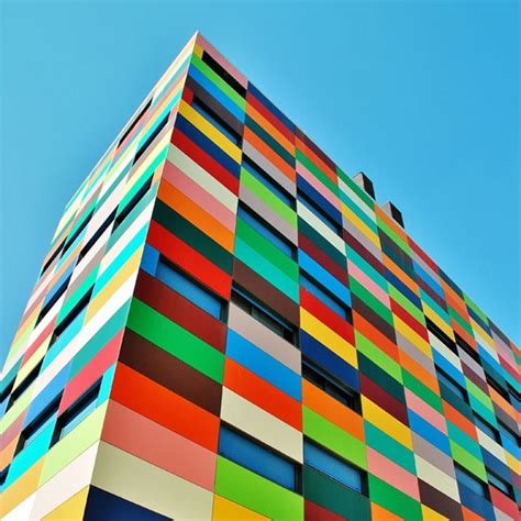 18 Cool Colorful Buildings As Great Example Of Modern Design And Architecture - Interior Design ...