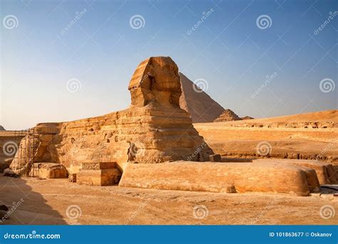 Restoration of the Great Sphinx of Giza Stock Image - Image of hieroglyph, architecture: 101863677