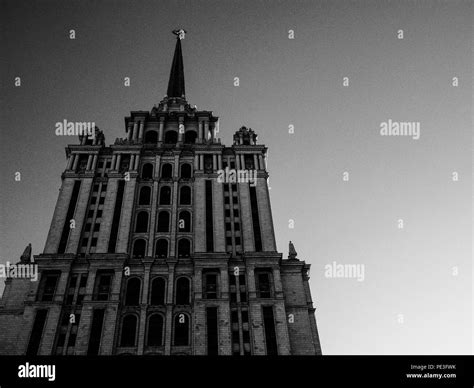 Stalinist Architecture, Moscow Stock Photo - Alamy