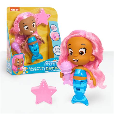 Buy Bubble Guppies Splash and Surprise Molly Bath Doll, Kids Toys for Ages 3 Up by Just Play ...