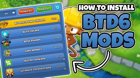 How To EASILY Install MODS - BTD6 - YouTube