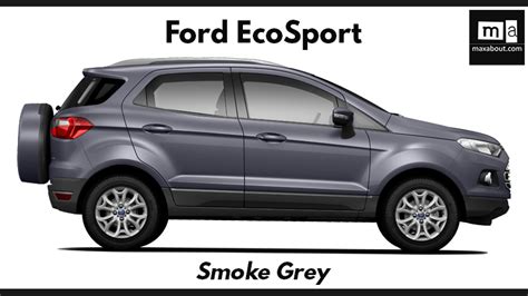 Ford EcoSport Colors Available in India - Maxabout News