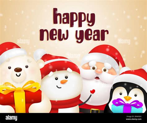 New Year postcard design Stock Vector Image & Art - Alamy