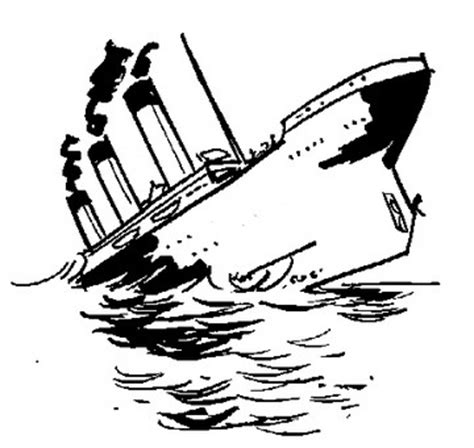 Titanic Sinking Drawing at GetDrawings | Free download