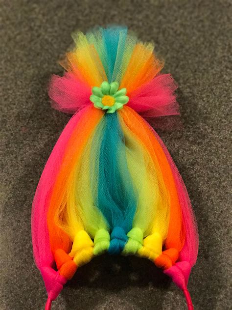 Trolls Rainbow Troll Hair Headband - Etsy