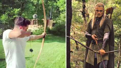 Orlando Bloom Flexes Archery Skills 20 Years After Lotr | The Dad