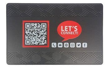 Let’s Connect QR-CODE CARD – QRSpace.com