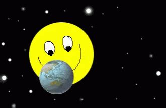 Sun Earth GIF - Sun Earth Rotation - Discover & Share GIFs