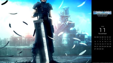 Next FFVII Remake Wallpaper Features Zack from Crisis Core - Siliconera