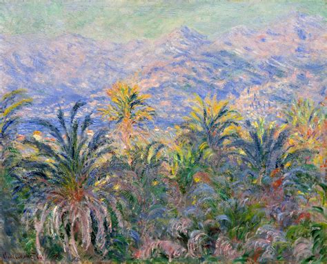 Palm Trees at Bordighera, 1884 - Claude Monet - WikiArt.org